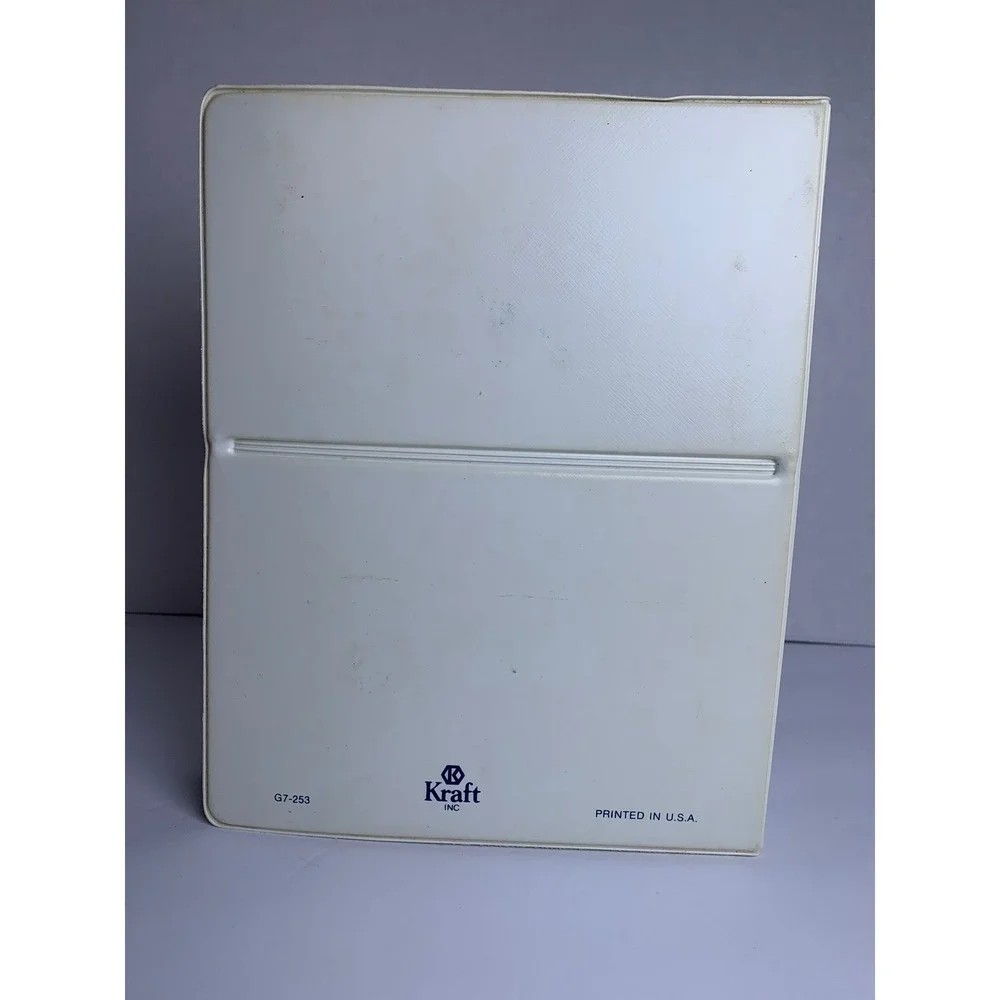 Vintage 1978 The Kraft Cookbook‎ 75 Years of Good Food Ideas 3-Ring Binder Retro